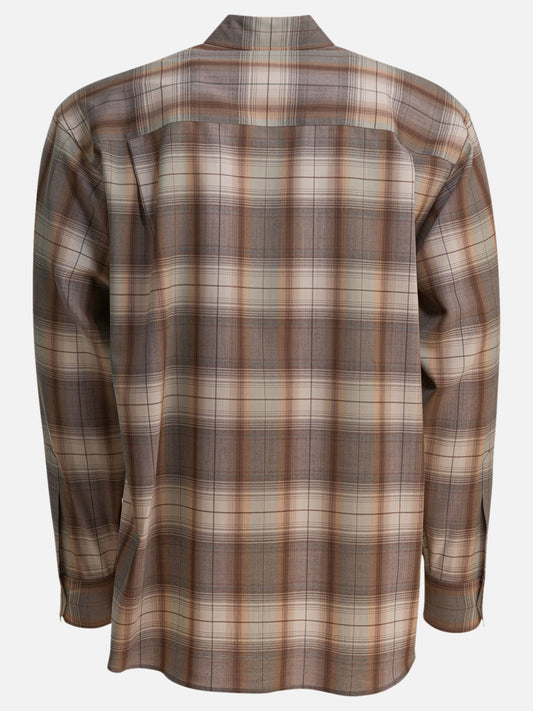 Camicie casual Check  Beige - Auralee Uomo | PLP | VIETTI Online Store | 2
