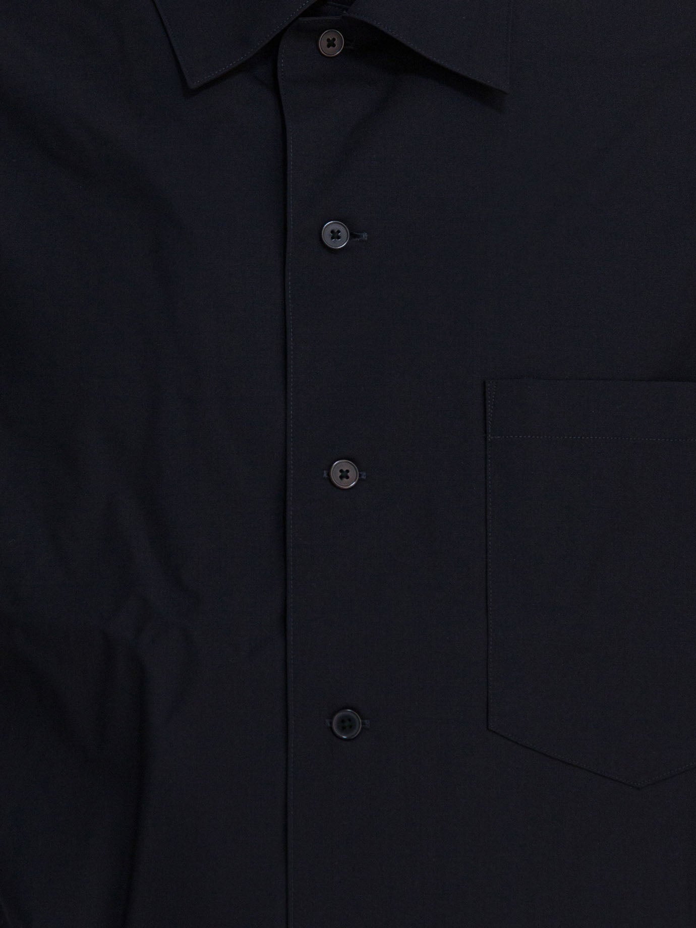 Camicie casual Solid colour  Blu - Auralee Uomo | PDP | VIETTI Online Store | Zoom-Modal_3
