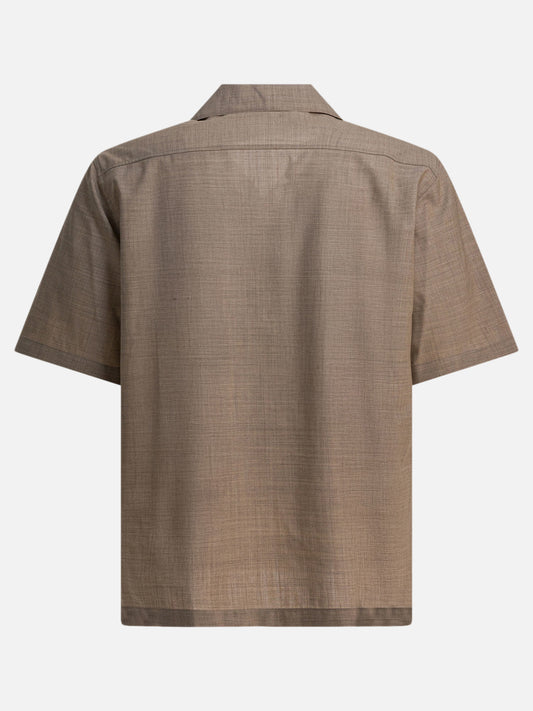 Camicie casual Solid colour  Beige - Auralee Uomo | PLP | VIETTI Online Store | 2
