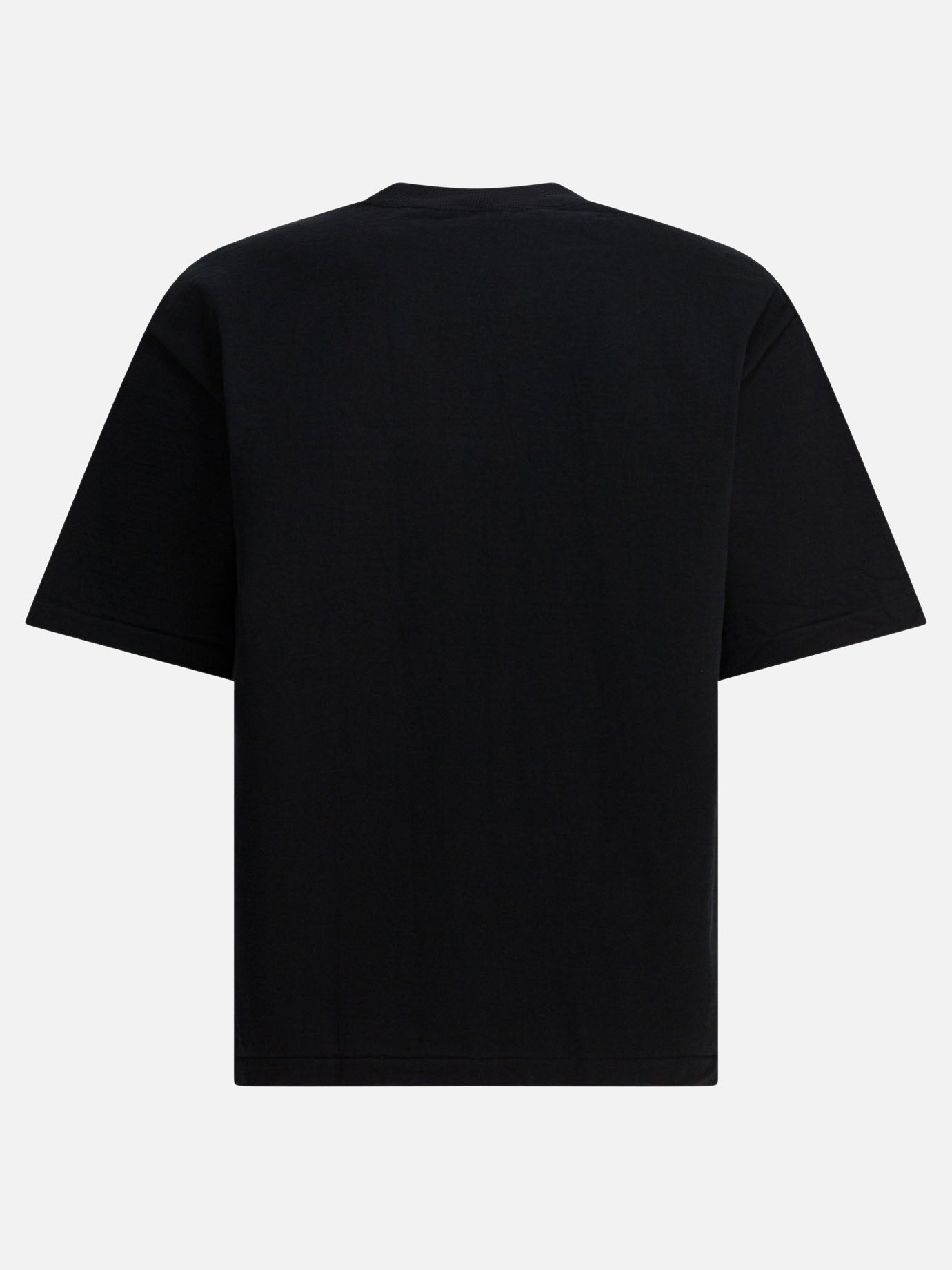 T-shirt girocollo Solid colour  Nero - Auralee Uomo | PDP | VIETTI Online Store | Zoom-Modal_2
