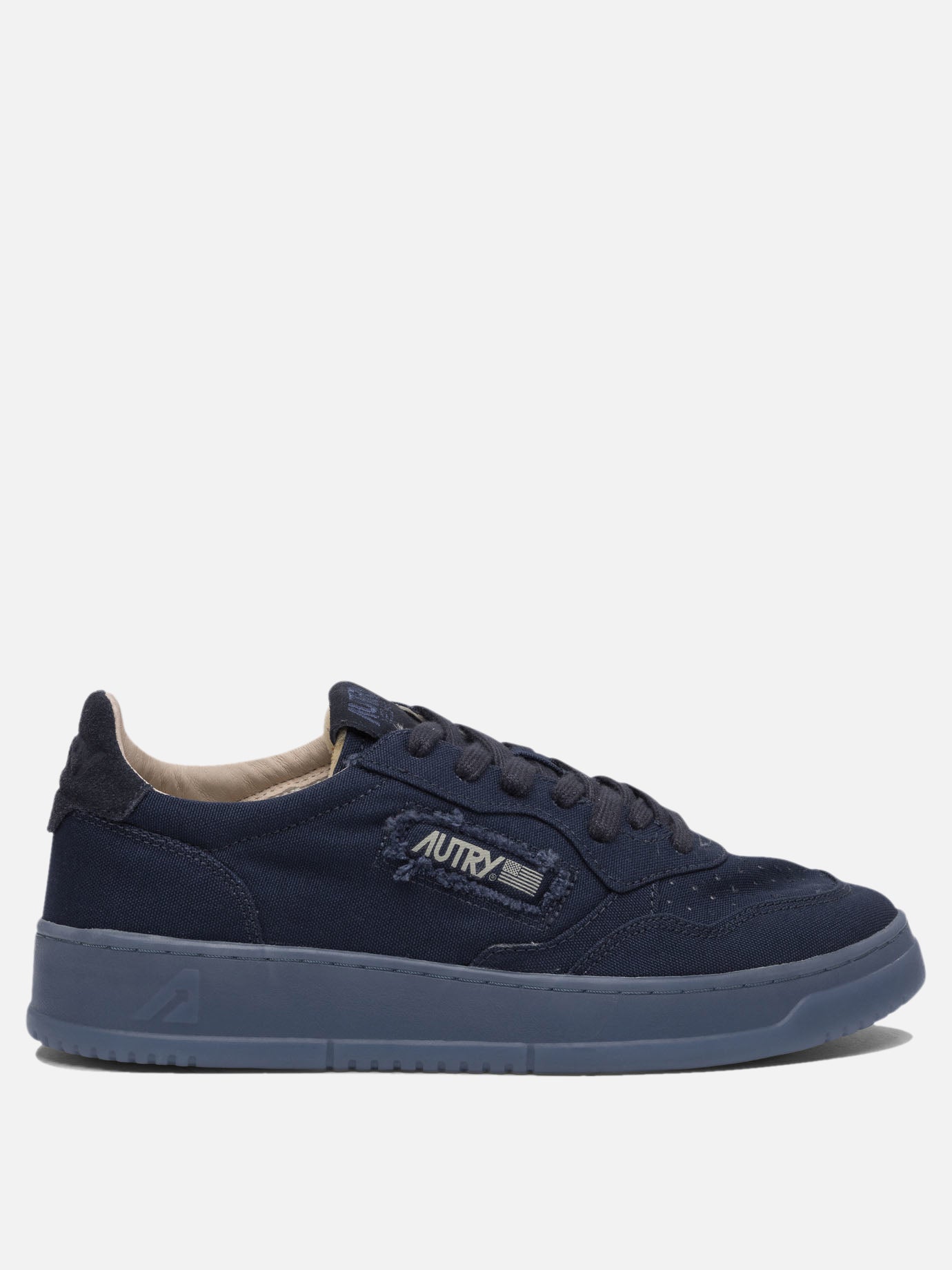 Sneaker basse 100% cow leather - 100% rubber  Blu - Autry Uomo | PDP | VIETTI Online Store | Zoom-Modal
