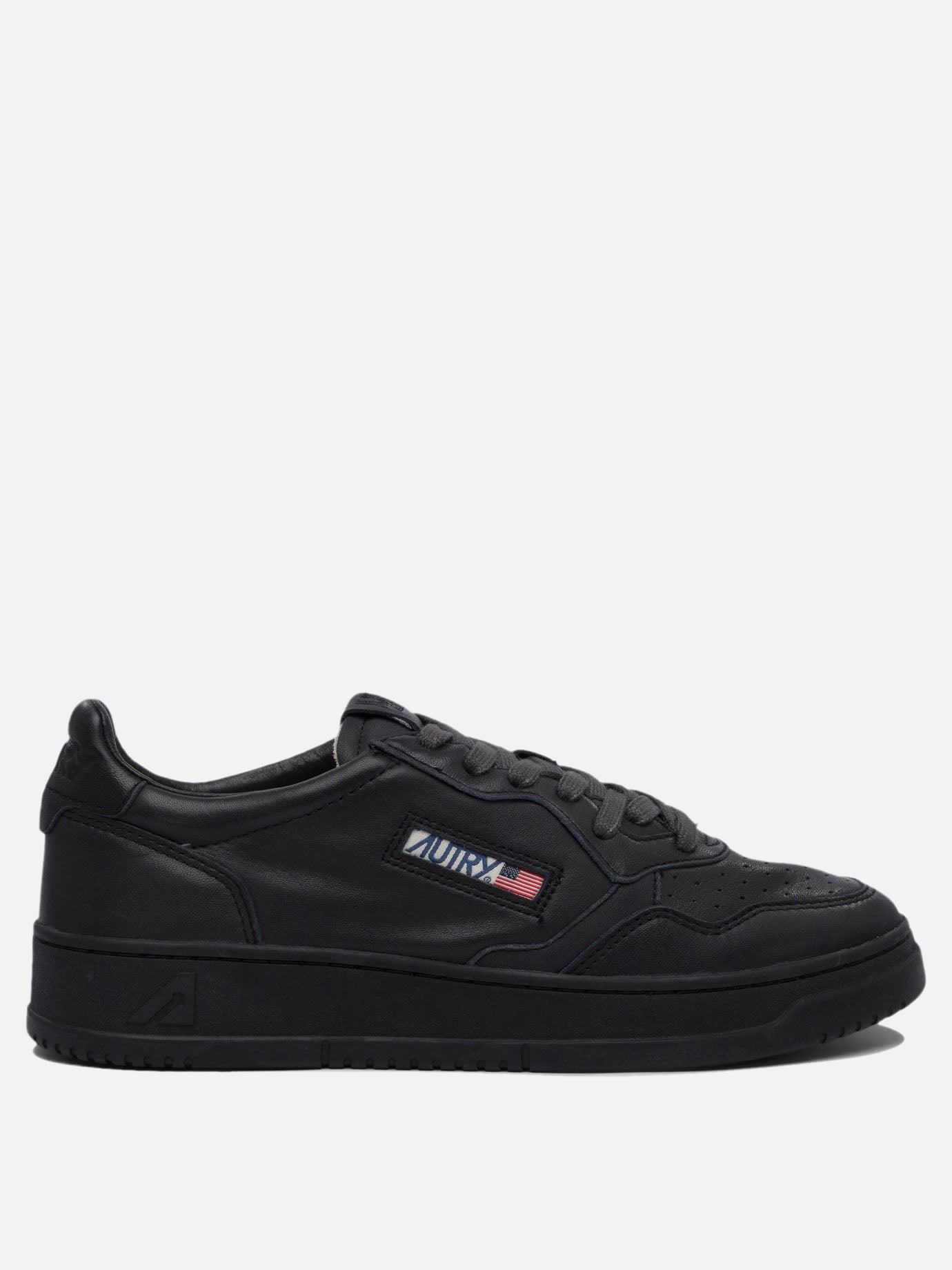 Sneaker basse 100% cow leather - 100% rubber  Nero - Autry Uomo | PDP | VIETTI Online Store | Zoom-Modal
