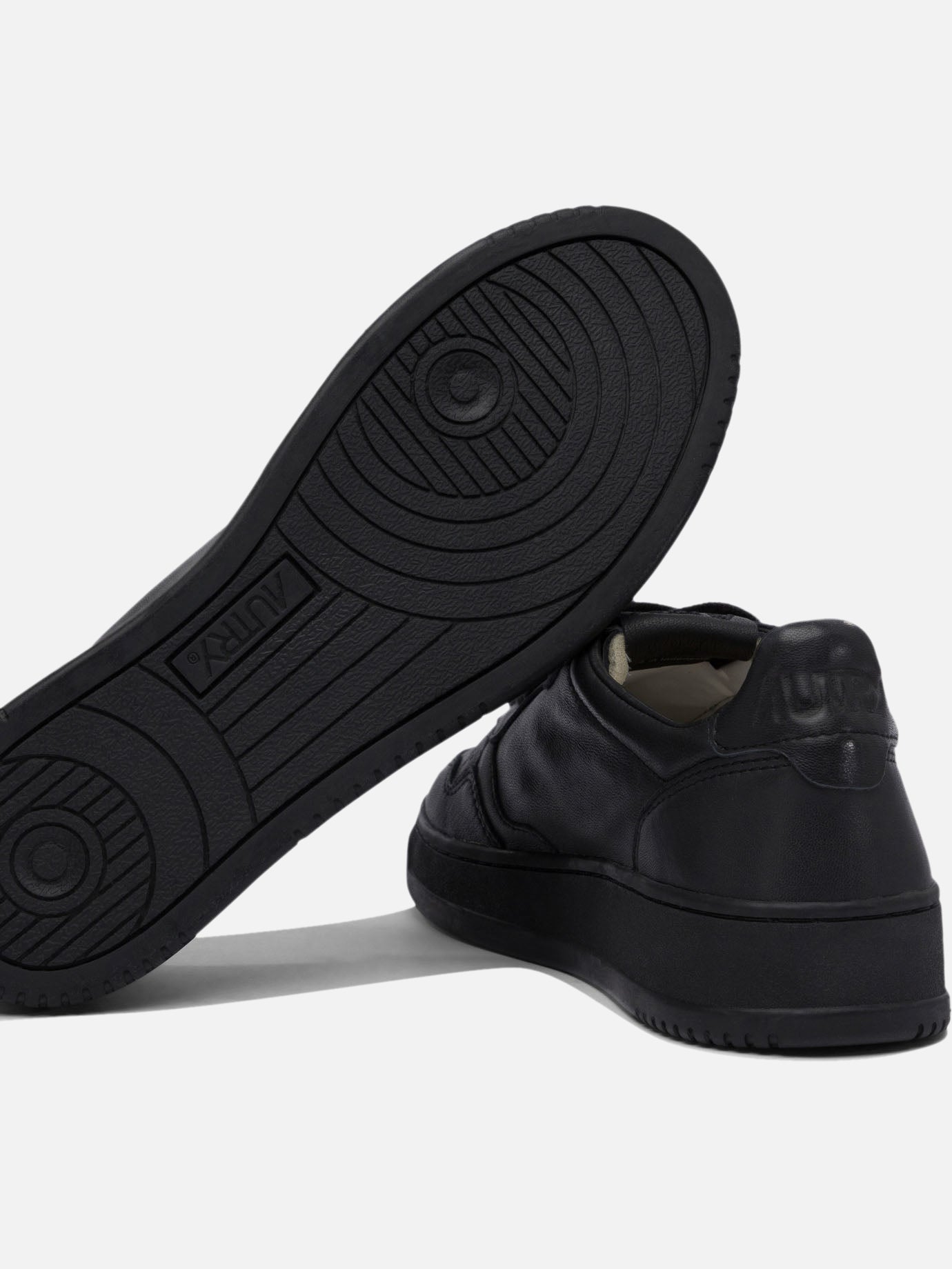 Sneaker basse 100% cow leather - 100% rubber  Nero - Autry Uomo | PDP | VIETTI Online Store | thumbnail_5