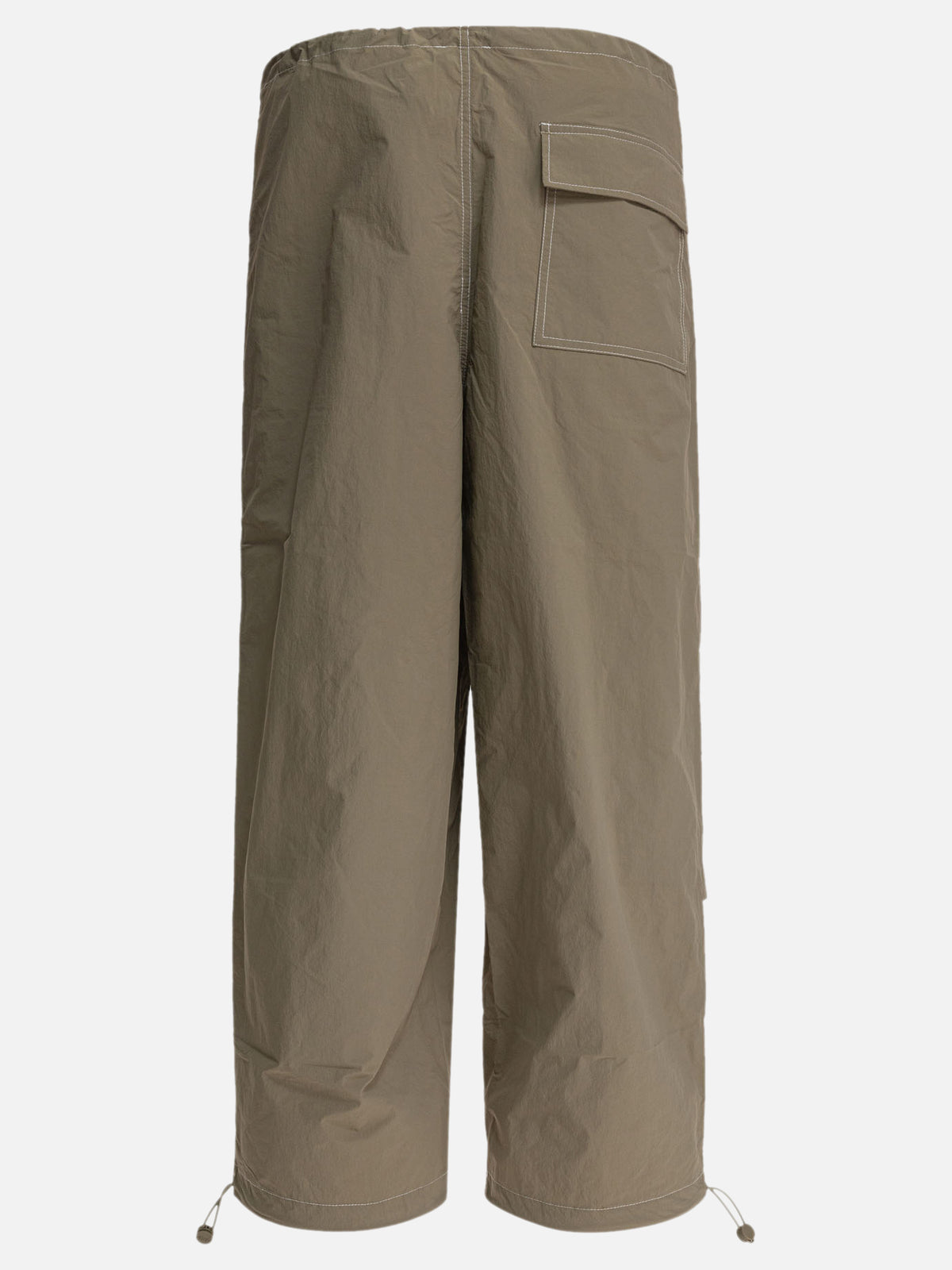 Autry Nylon reflex parachute trousers Green - VIETTI