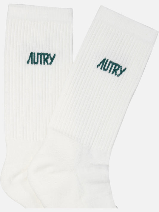 Calze sportive Logo  Bianco - Autry Uomo | PLP | VIETTI Online Store | 2
