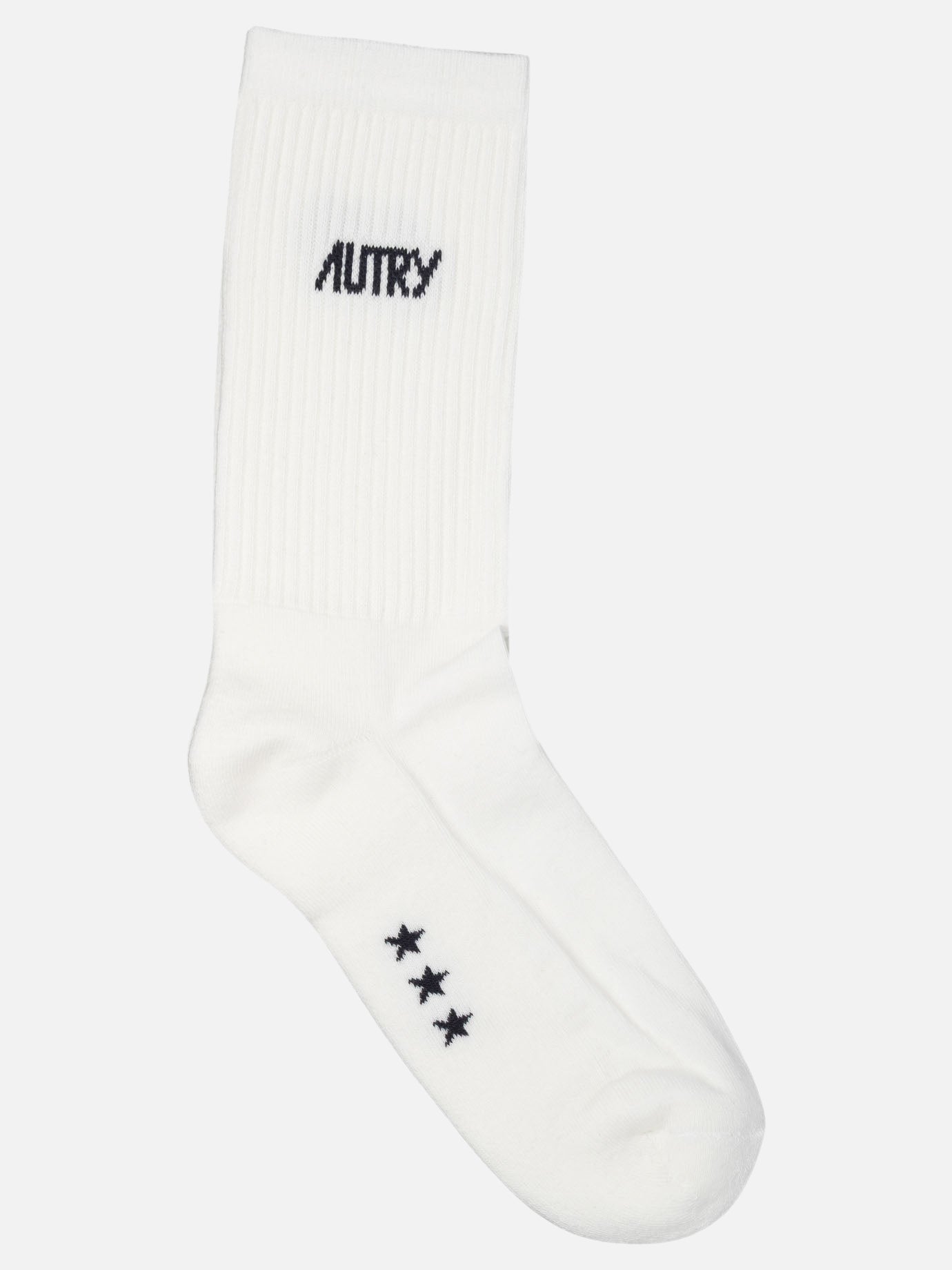 Autry Calze con logo jacquard 16575429_S White thumbnail_1