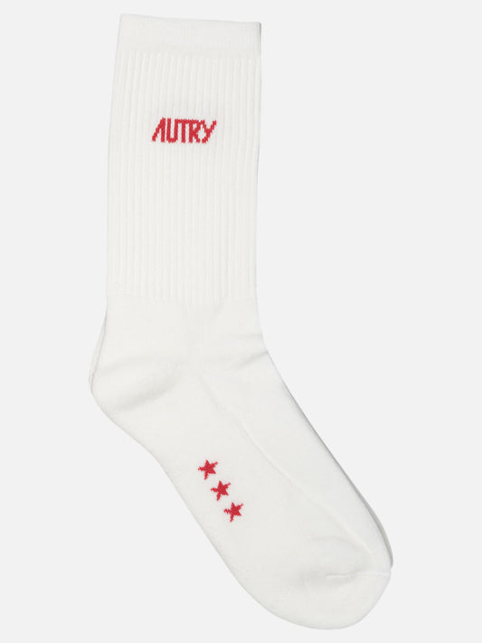 Calze sportive Logo  Bianco - Autry Uomo | PLP | VIETTI Online Store 
