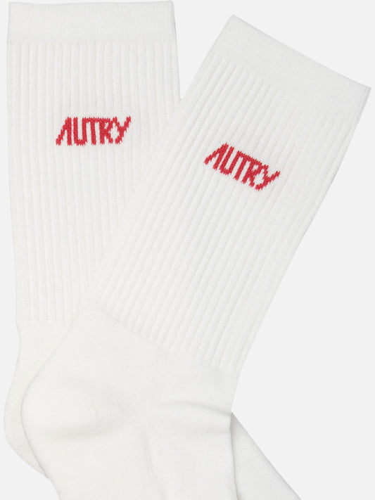 Calze sportive Logo  Bianco - Autry Uomo | PLP | VIETTI Online Store | 2
