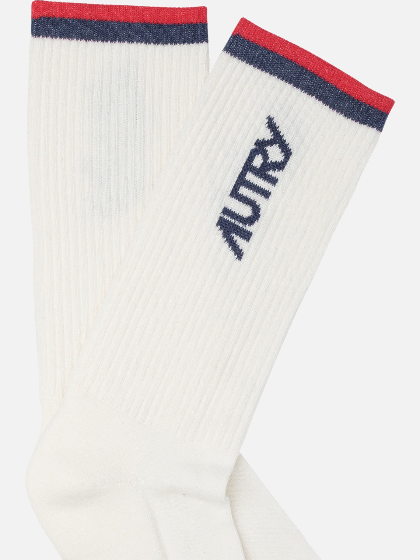 Autry Calze con logo jacquard 16347603_S White thumbnail_2
