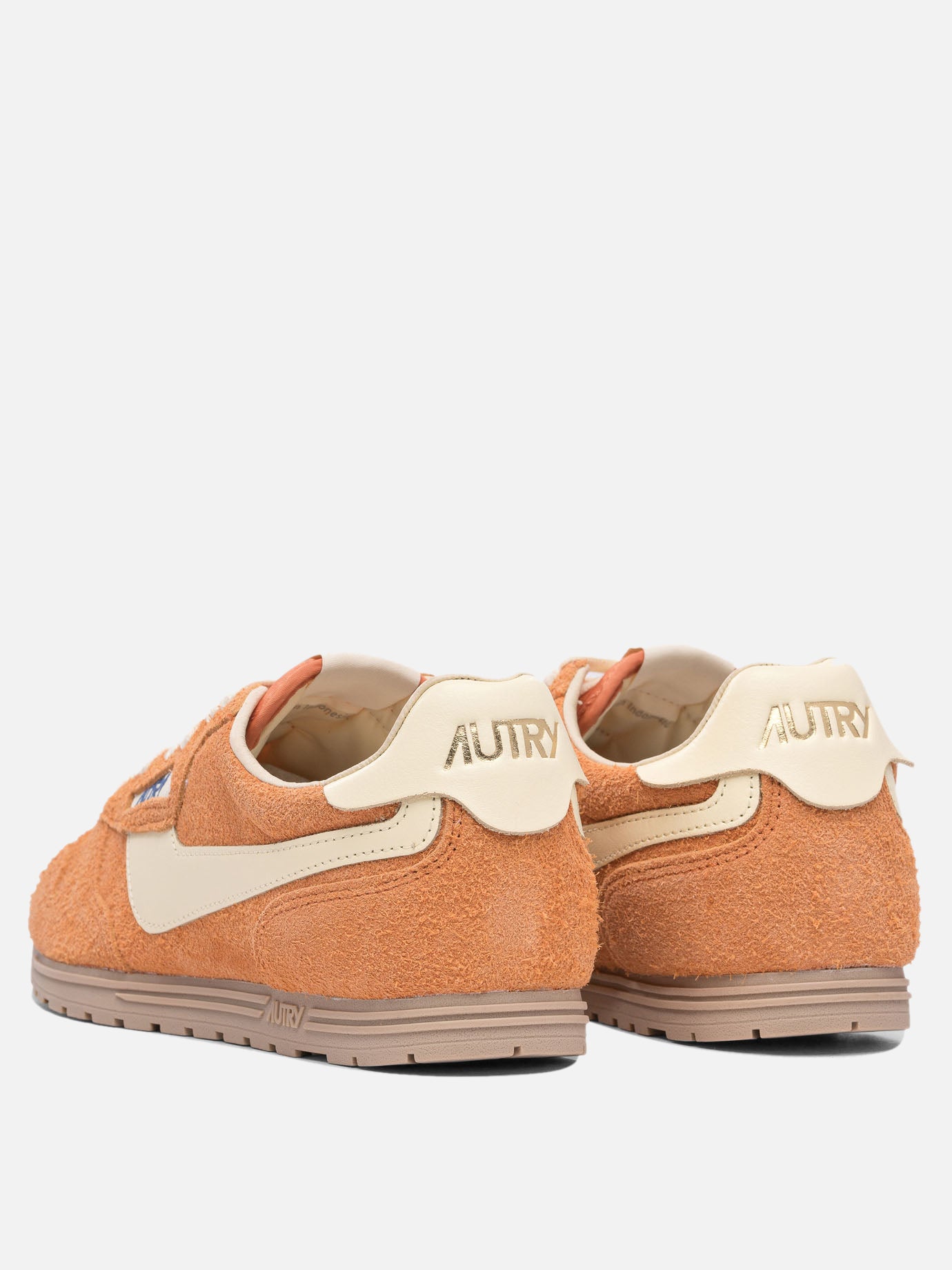 Sneaker basse 90% suede 5% nylon 5% leather - 100% rubber  Arancione - Autry Uomo | PDP | VIETTI Online Store | thumbnail_4