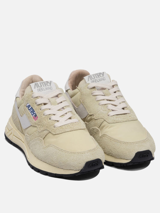 Low top sneakers 60% nylon 40% cow leather - 60% phylon 40% rubber - 60% phylon 40% rubber  Beige - Autry Women | PDP | VIETTI Online Store | 2
