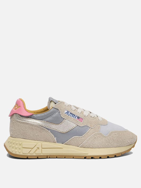 Low top sneakers 60% nylon 40% cow leather - 60% phylon 40% rubber - 60% phylon 40% rubber  Beige - Autry Women | PDP | VIETTI Online Store 
