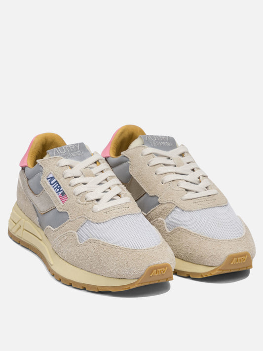 Low top sneakers 60% nylon 40% cow leather - 60% phylon 40% rubber - 60% phylon 40% rubber  Beige - Autry Women | PDP | VIETTI Online Store | 2
