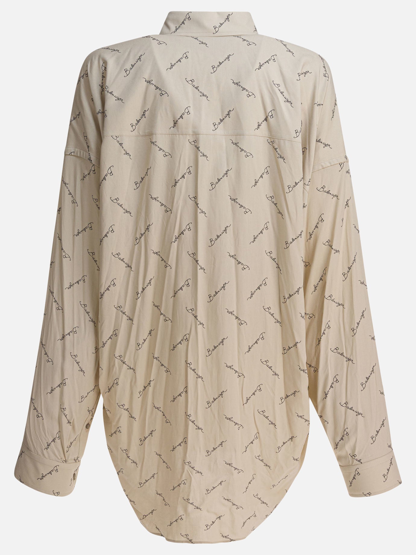 Camicie casual Logo  Beige - Balenciaga Donna | PDP | VIETTI Online Store | Zoom-Modal_2
