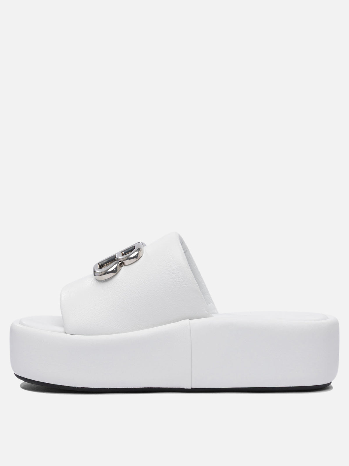 Balenciaga "Rise" 55 mm slides White - VIETTI