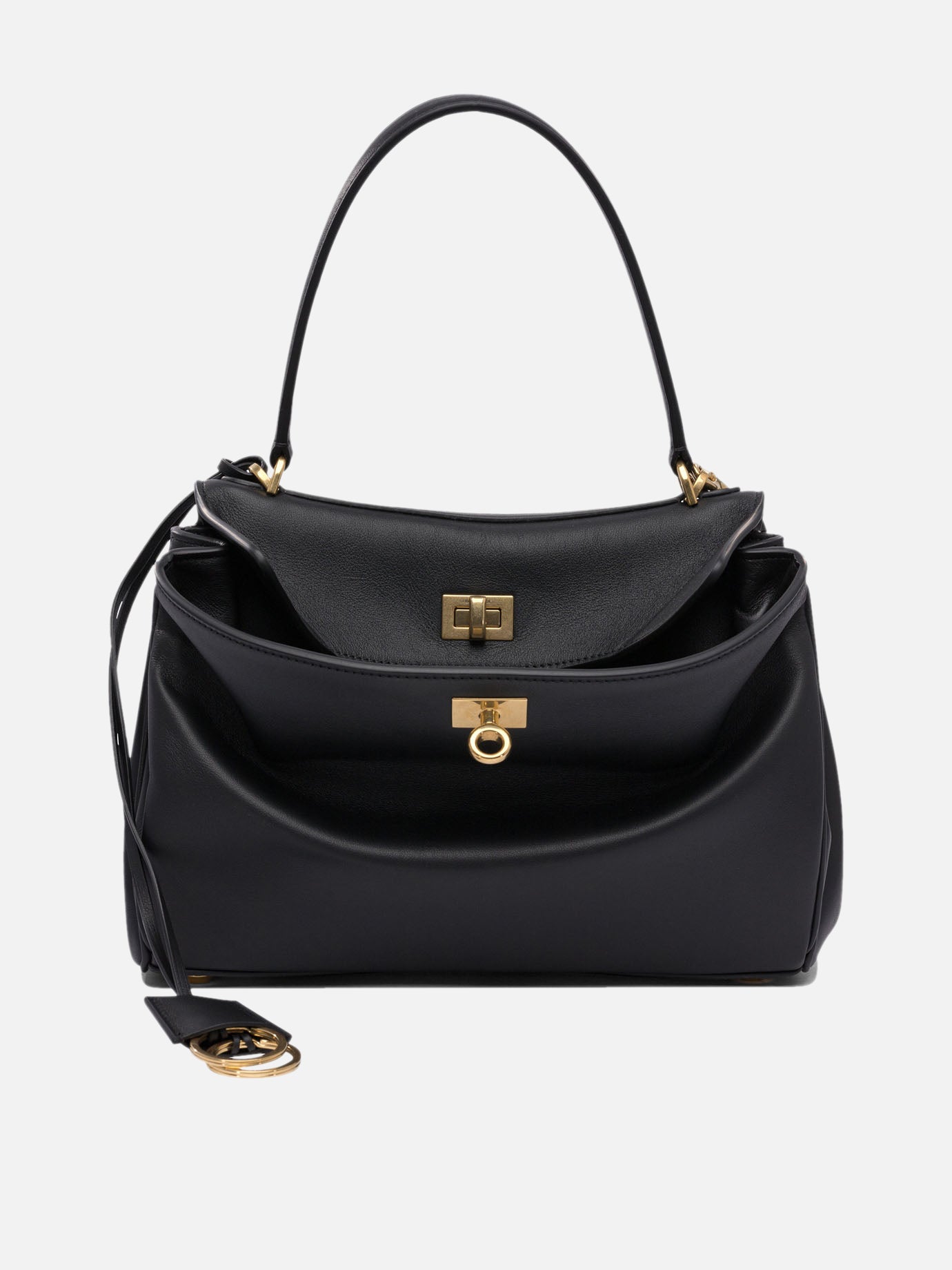 Small bags Solid color  Black - Balenciaga Women | PDP | VIETTI Online Store | Zoom-Modal
