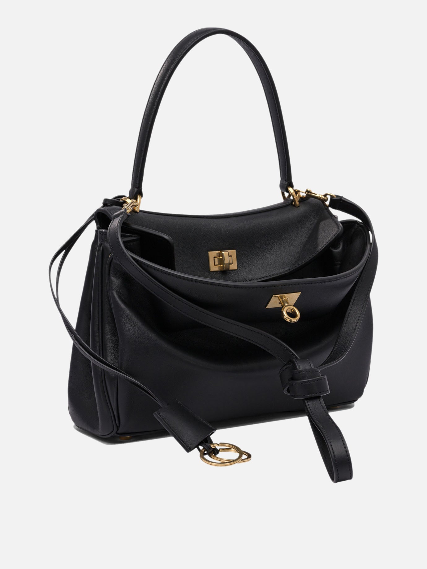 Small bags Solid color  Black - Balenciaga Women | PDP | VIETTI Online Store | thumbnail_2