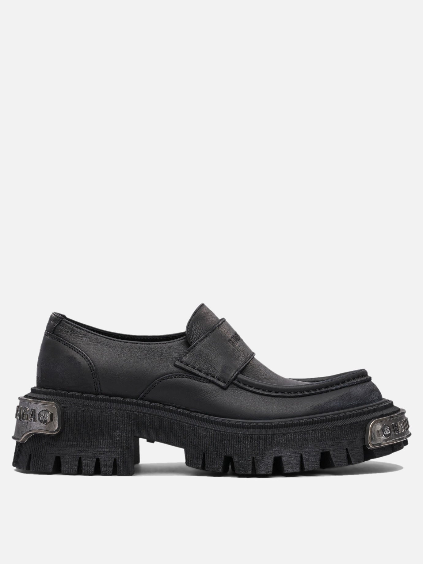 Mocassini 100% calf leather - 100% rubber  Nero - Balenciaga Donna | PDP | VIETTI Online Store | thumbnail