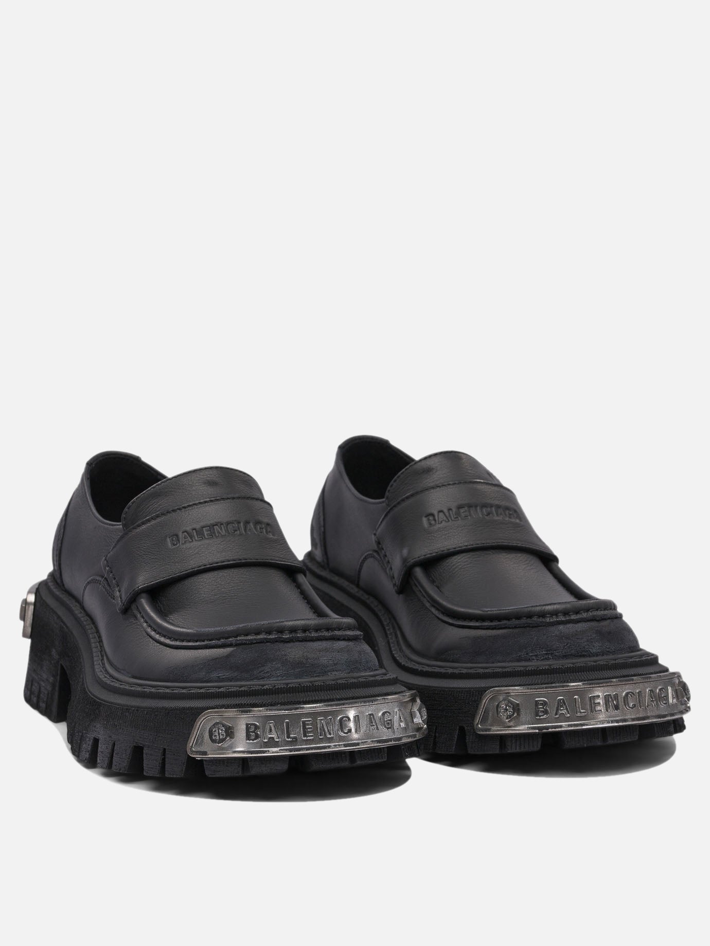 Mocassini 100% calf leather - 100% rubber  Nero - Balenciaga Donna | PDP | VIETTI Online Store | thumbnail_2