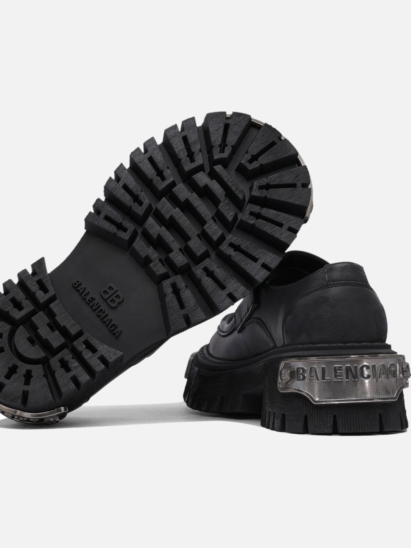 Mocassini 100% calf leather - 100% rubber  Nero - Balenciaga Donna | PDP | VIETTI Online Store | thumbnail_5