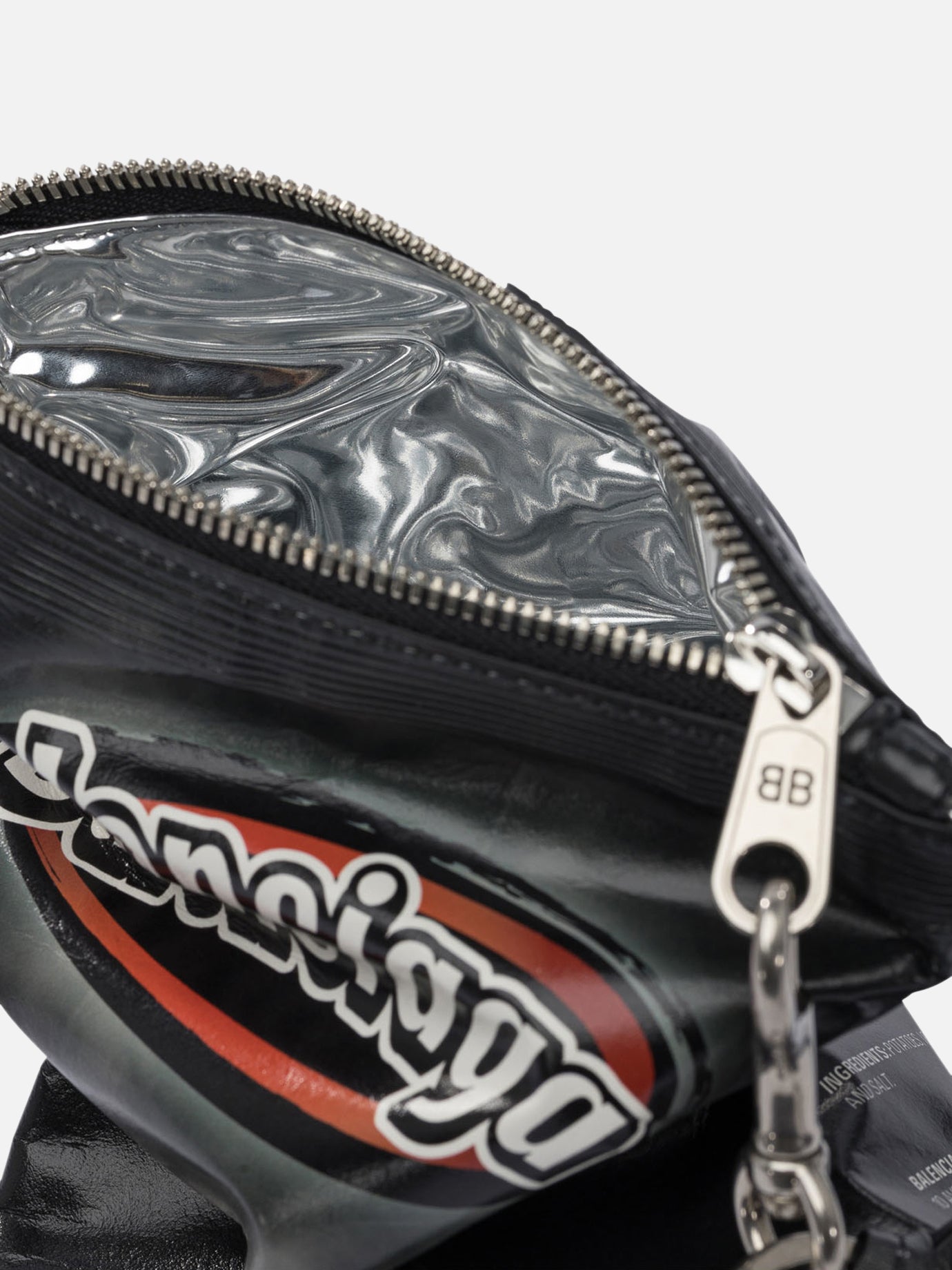 Accessori per cellulare Logo  Nero - Balenciaga Donna | PDP | VIETTI Online Store | thumbnail_4