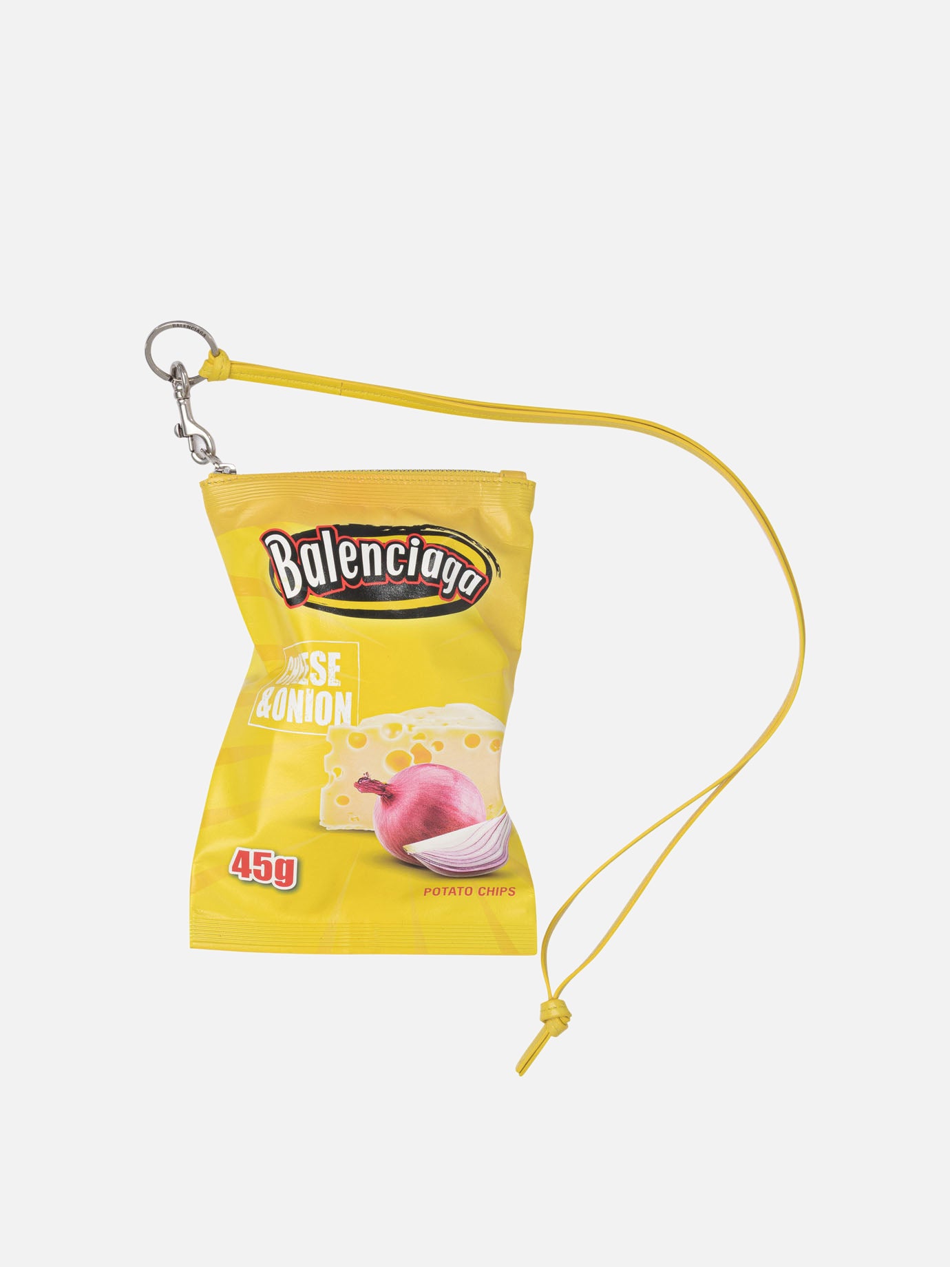 Accessori per cellulare Logo  Giallo - Balenciaga Donna | PDP | VIETTI Online Store | Zoom-Modal
