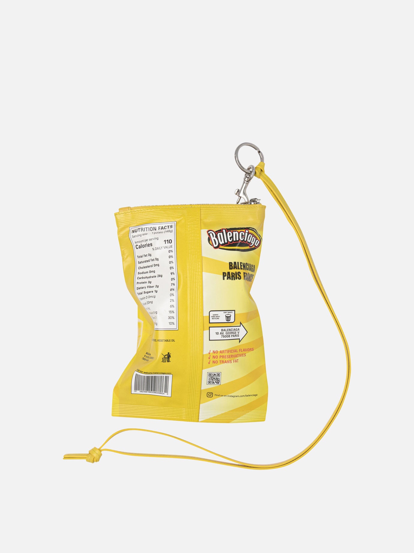 Accessori per cellulare Logo  Giallo - Balenciaga Donna | PDP | VIETTI Online Store | Zoom-Modal_2
