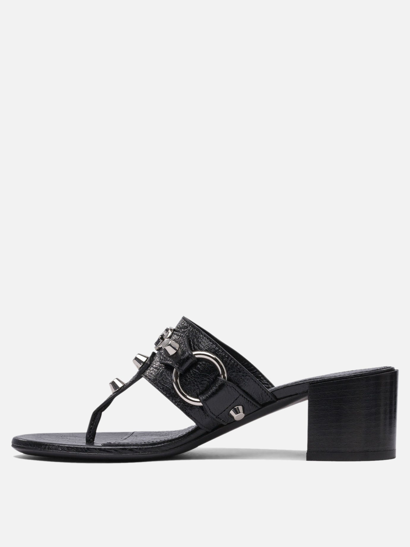 Sandali con tacco 100% lamb leather - 100% leather  Nero - Balenciaga Donna | PDP | VIETTI Online Store | Zoom-Modal_3
