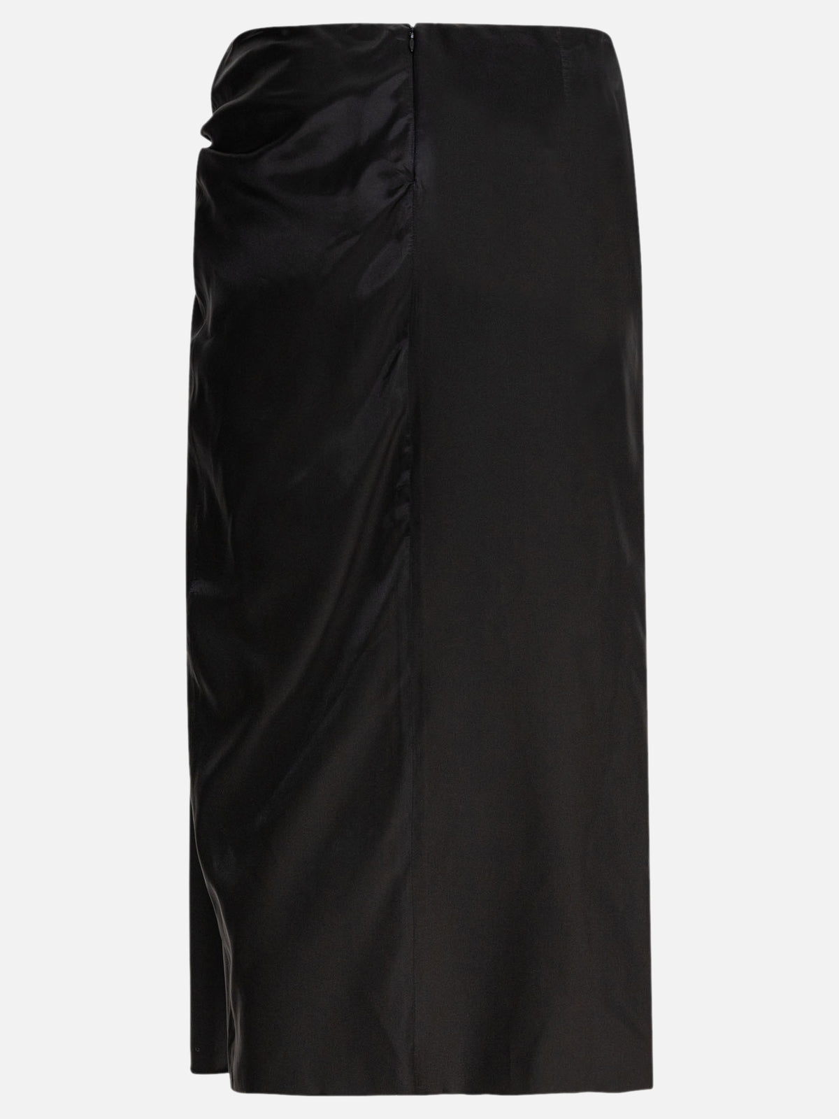 Balenciaga Draped skirt Black
