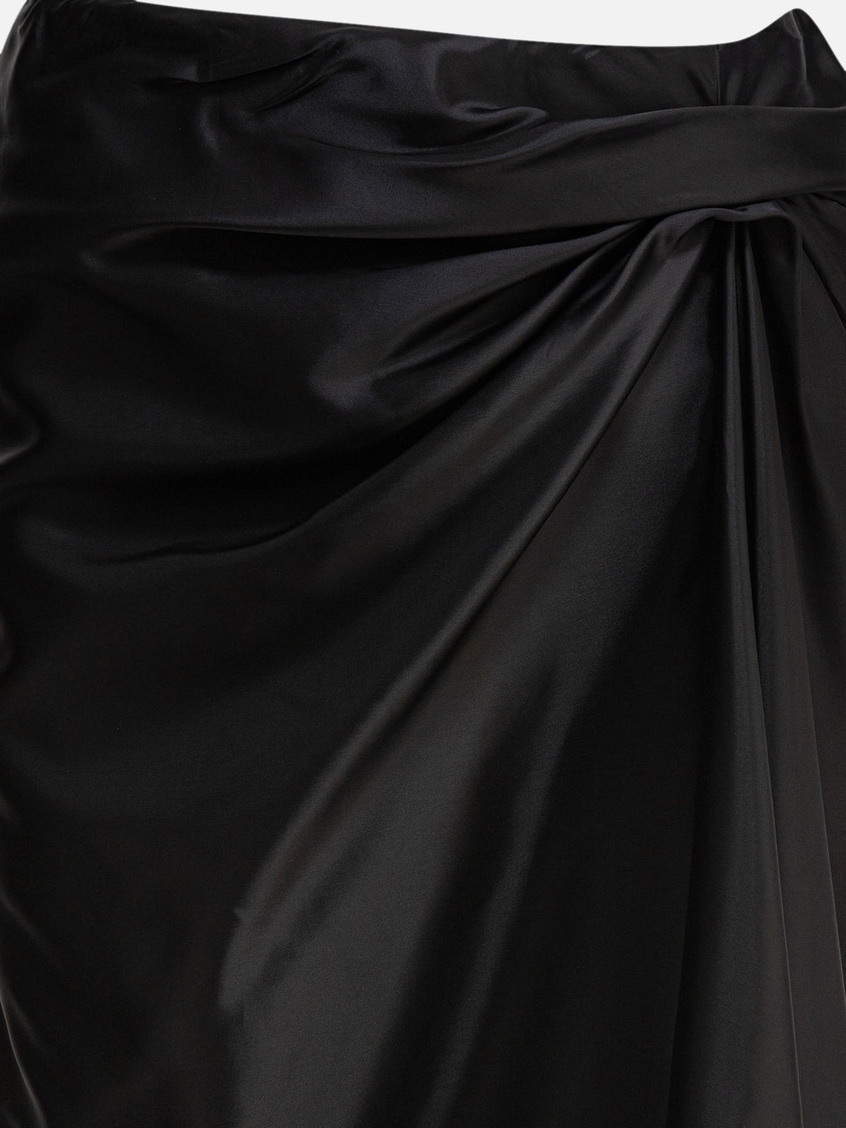 Balenciaga Draped skirt Black - VIETTI