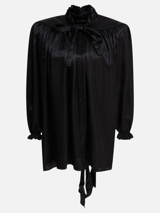 Balenciaga Lace-up blouse Black

