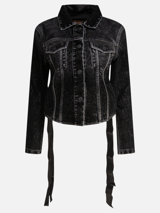 Balenciaga Denim jacket with laces Black


