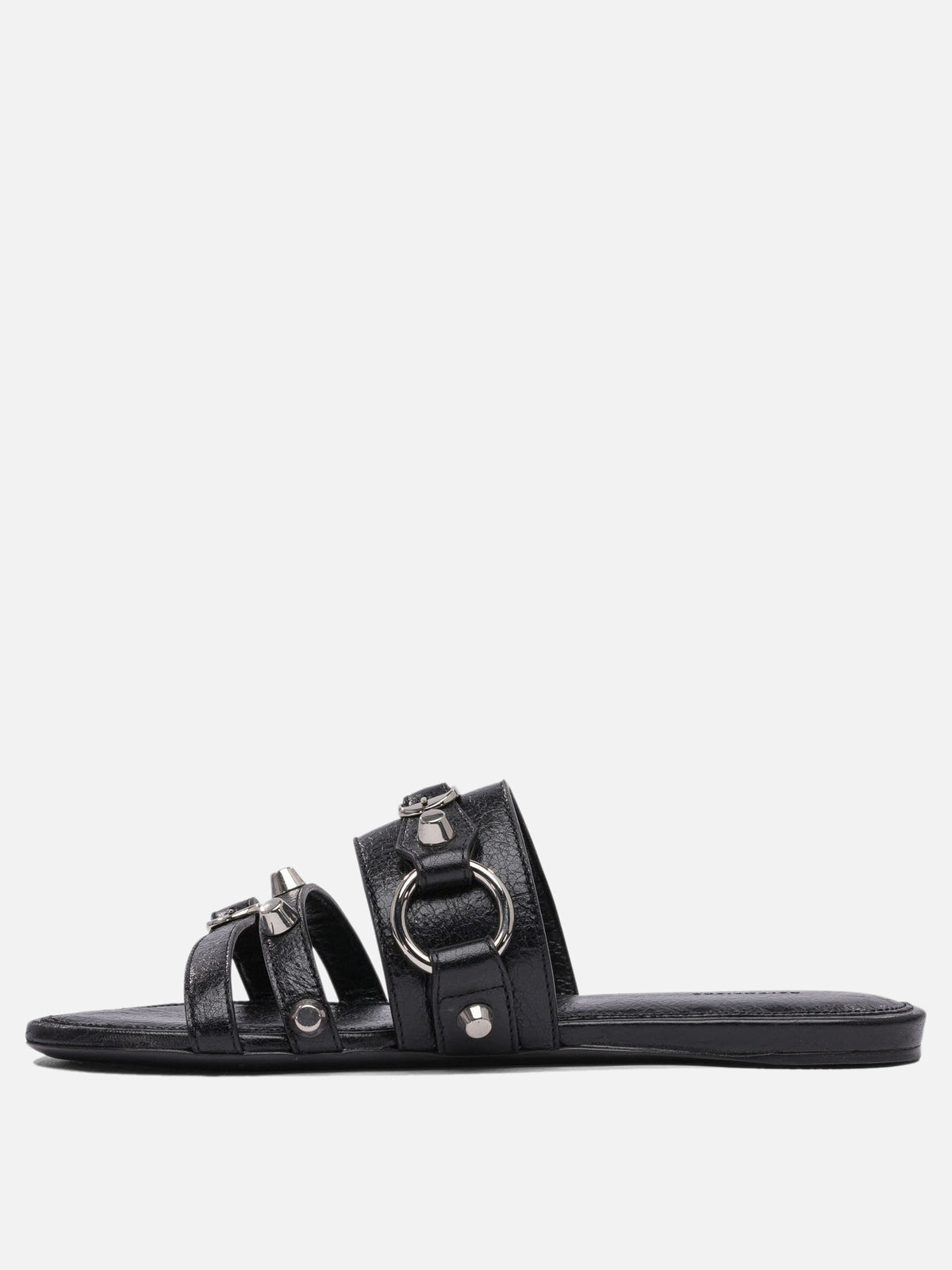 Balenciaga "City" Slides Black