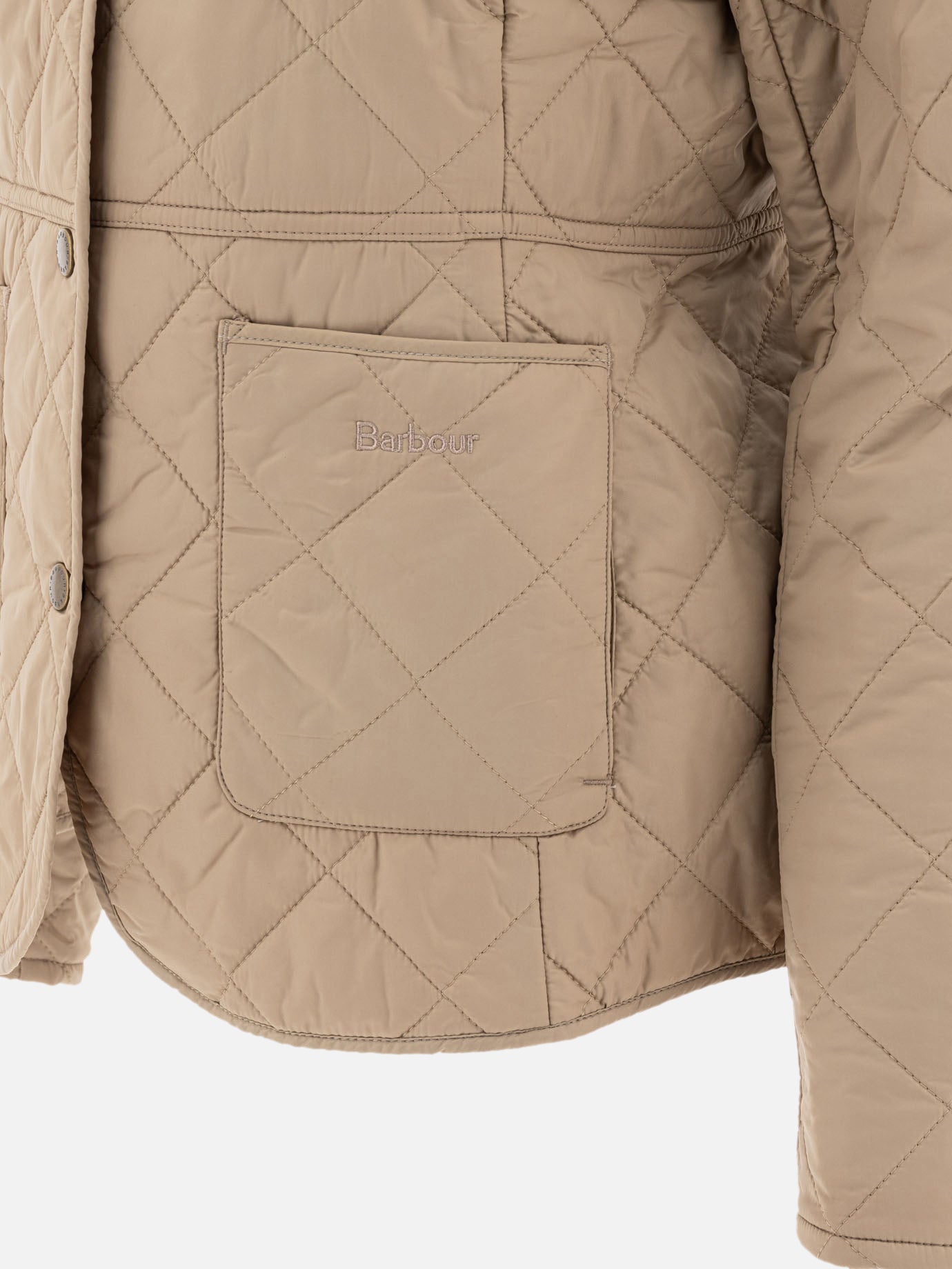 Giacche leggere & Trapuntate Solid colour  Beige - Barbour Donna | PDP | VIETTI Online Store | thumbnail_4