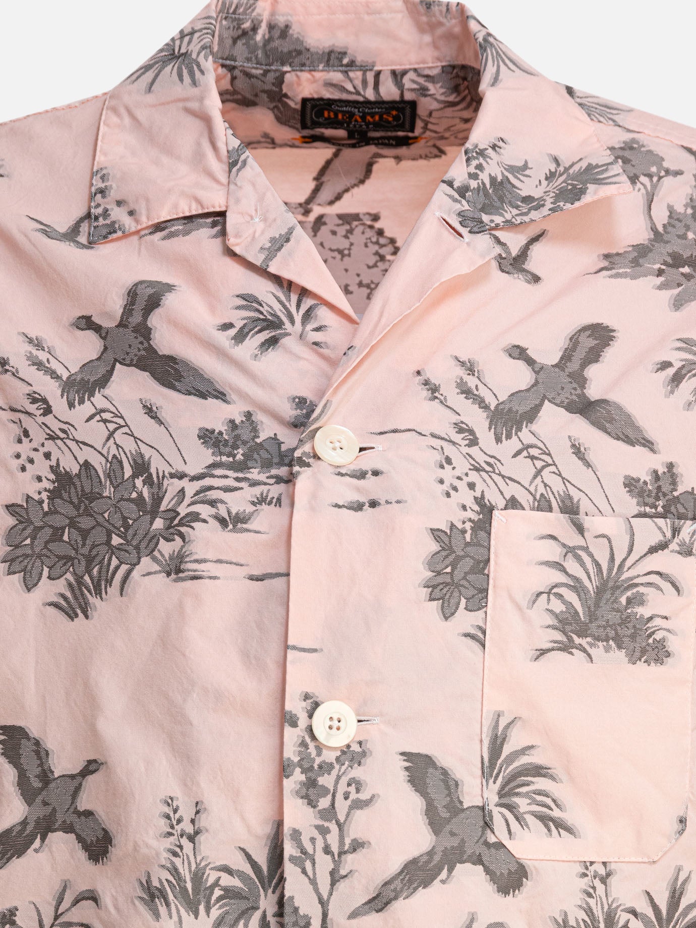 Camicie casual Print  Rosa - Beams Plus Uomo | PDP | VIETTI Online Store | thumbnail_3