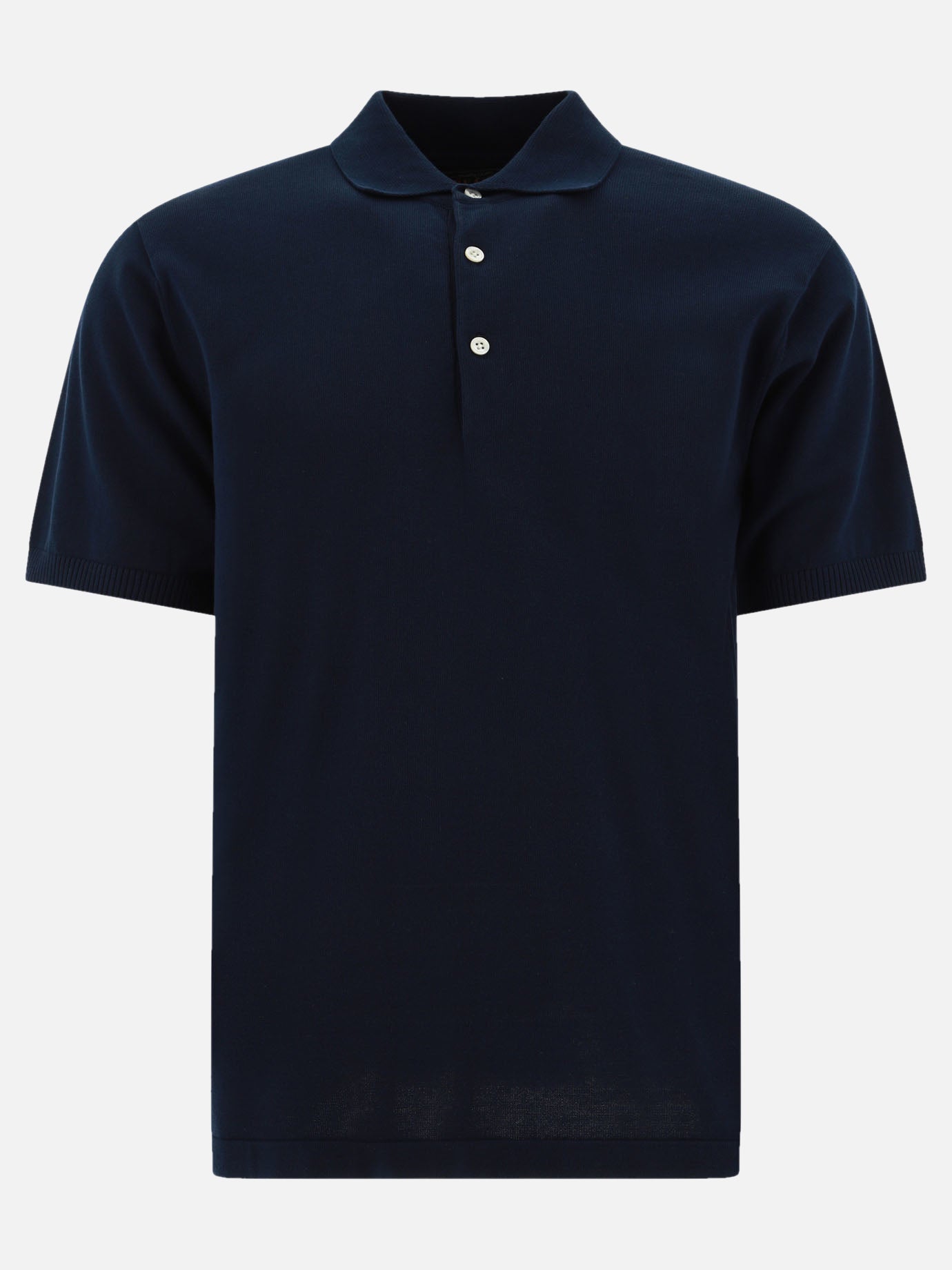Beams Plus "12G" polo shirt Blue