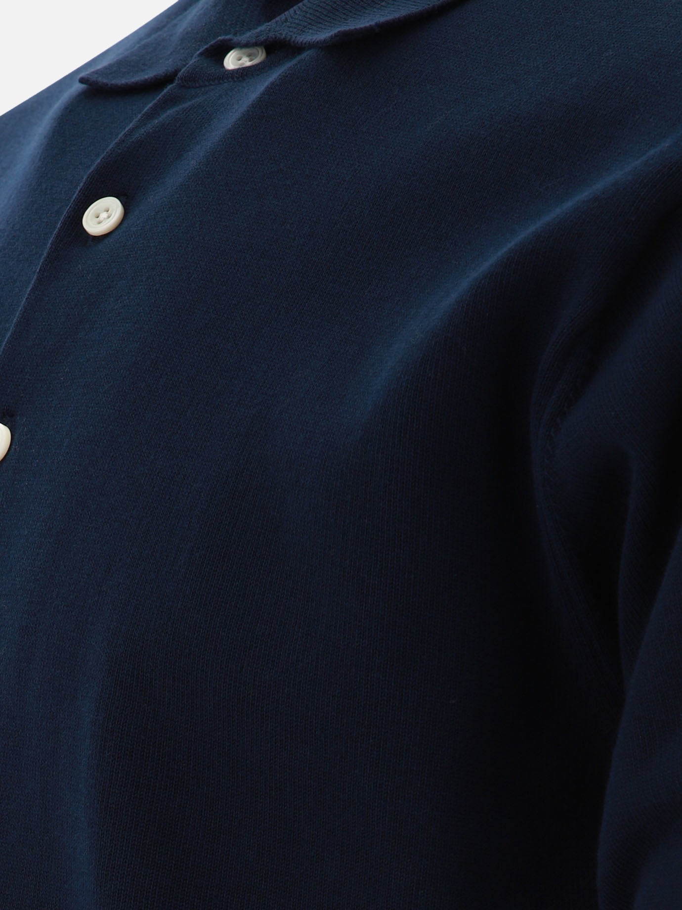 Beams Plus "12G" polo shirt Blue