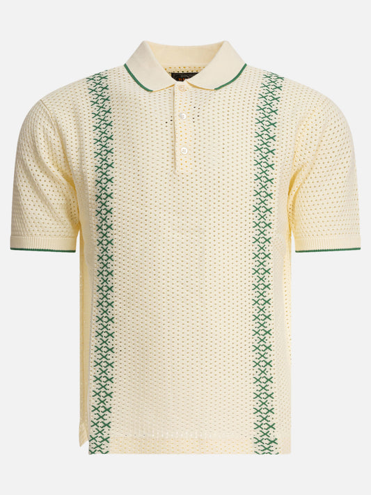 Beams Plus Perforated polo shirt 14973153_XL White 1