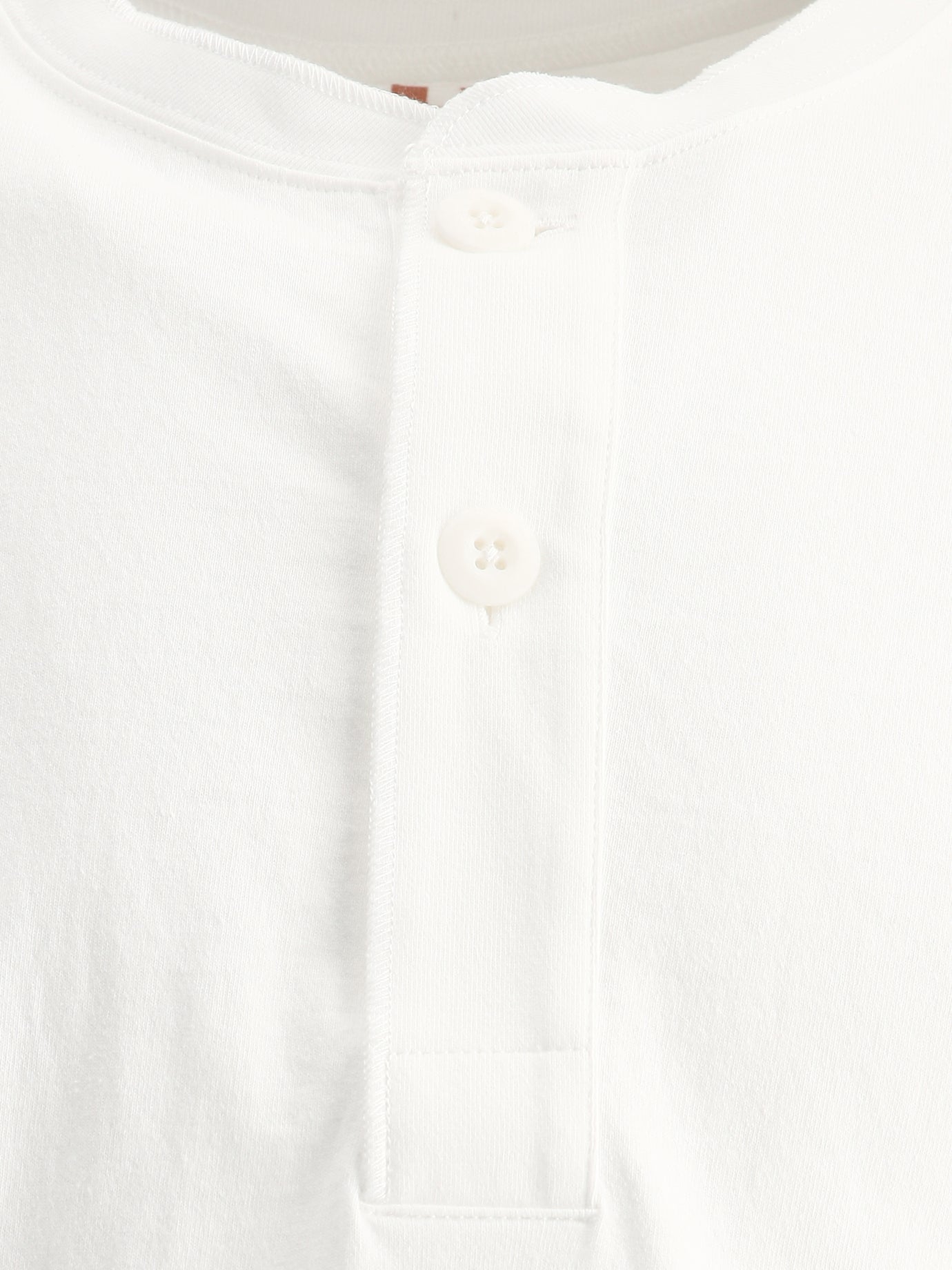 T-shirt serafino Solid colour  Bianco - Beams Plus Uomo | PDP | VIETTI Online Store | thumbnail_9