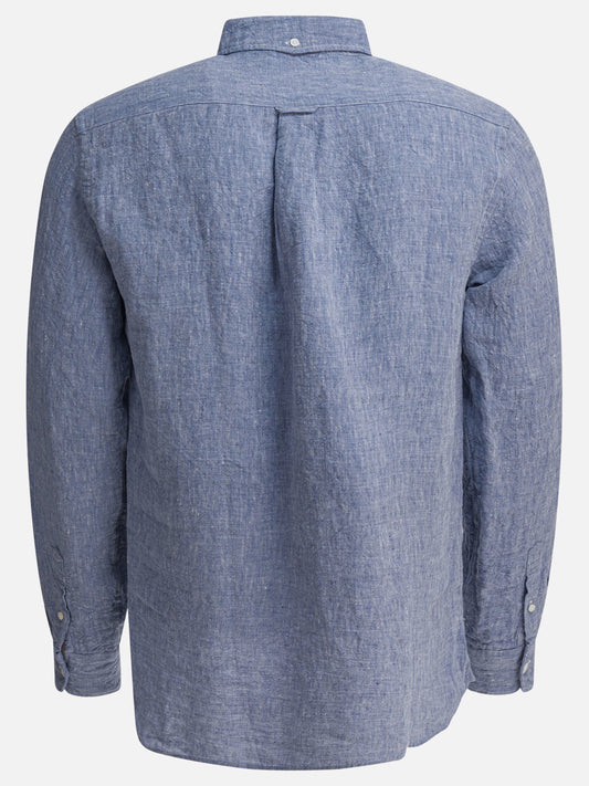Camicie casual Solid colour  Blu - Beams Plus Uomo | PLP | VIETTI Online Store | 2
