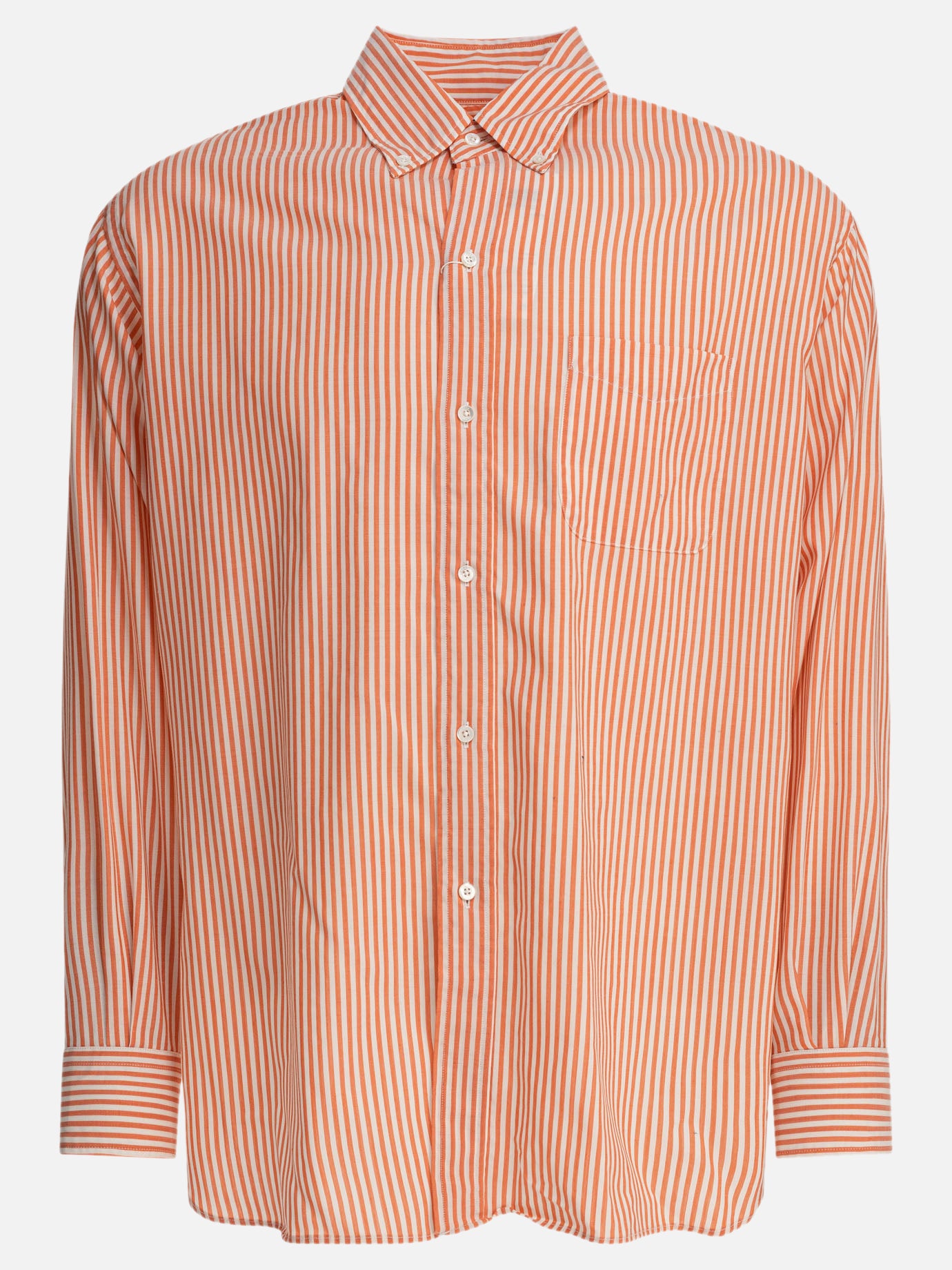 Camicie casual Striped  Arancione - Beams Plus Uomo | PDP | VIETTI Online Store | thumbnail