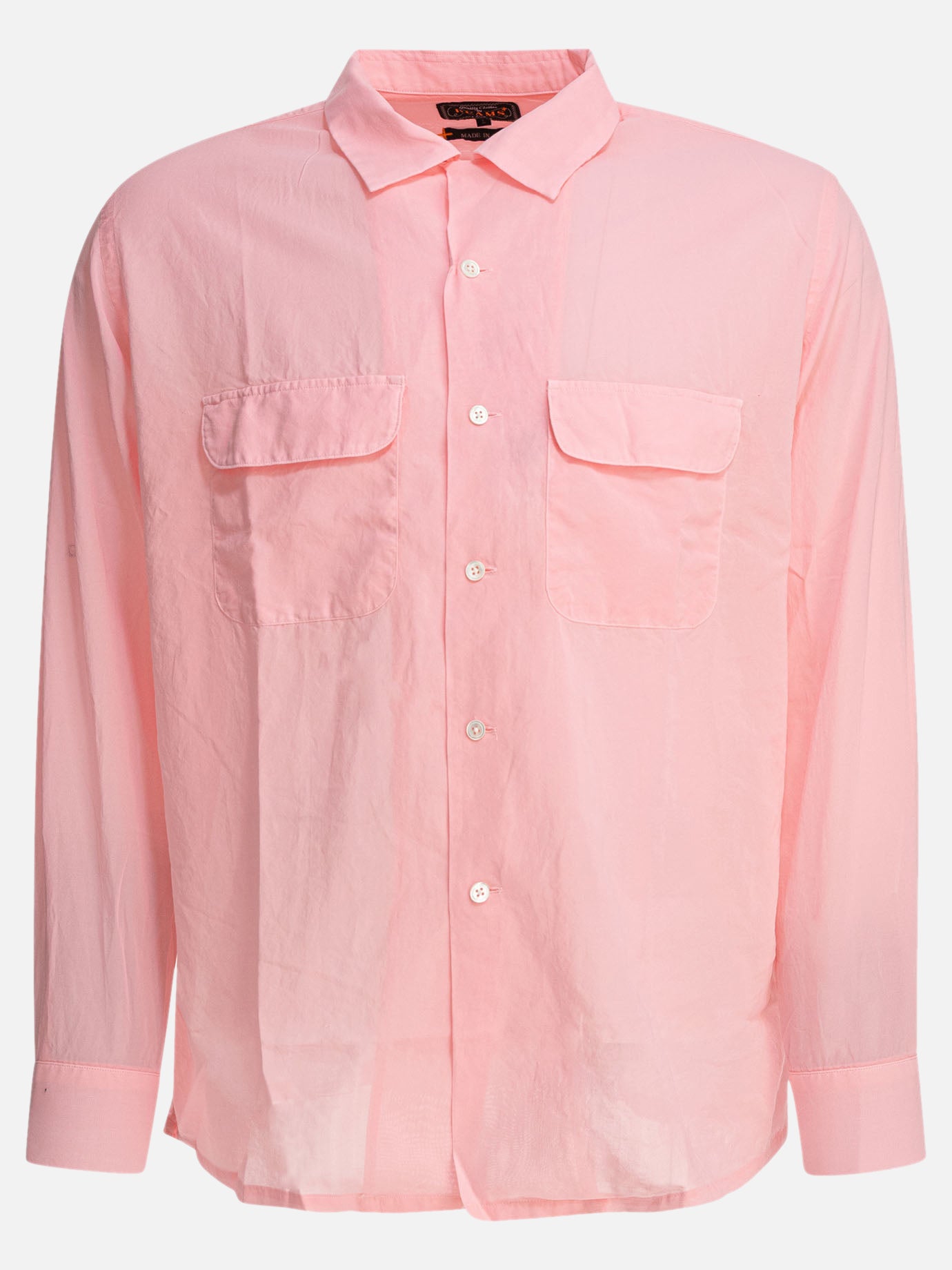 Camicie casual Solid colour  Rosa - Beams Plus Uomo | PDP | VIETTI Online Store | Zoom-Modal
