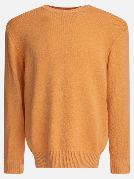 Beams Plus "Lily Yarn" sweater 14699432_S Orange 1