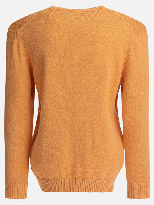Beams Plus "Lily Yarn" sweater 14699432_S Orange 2