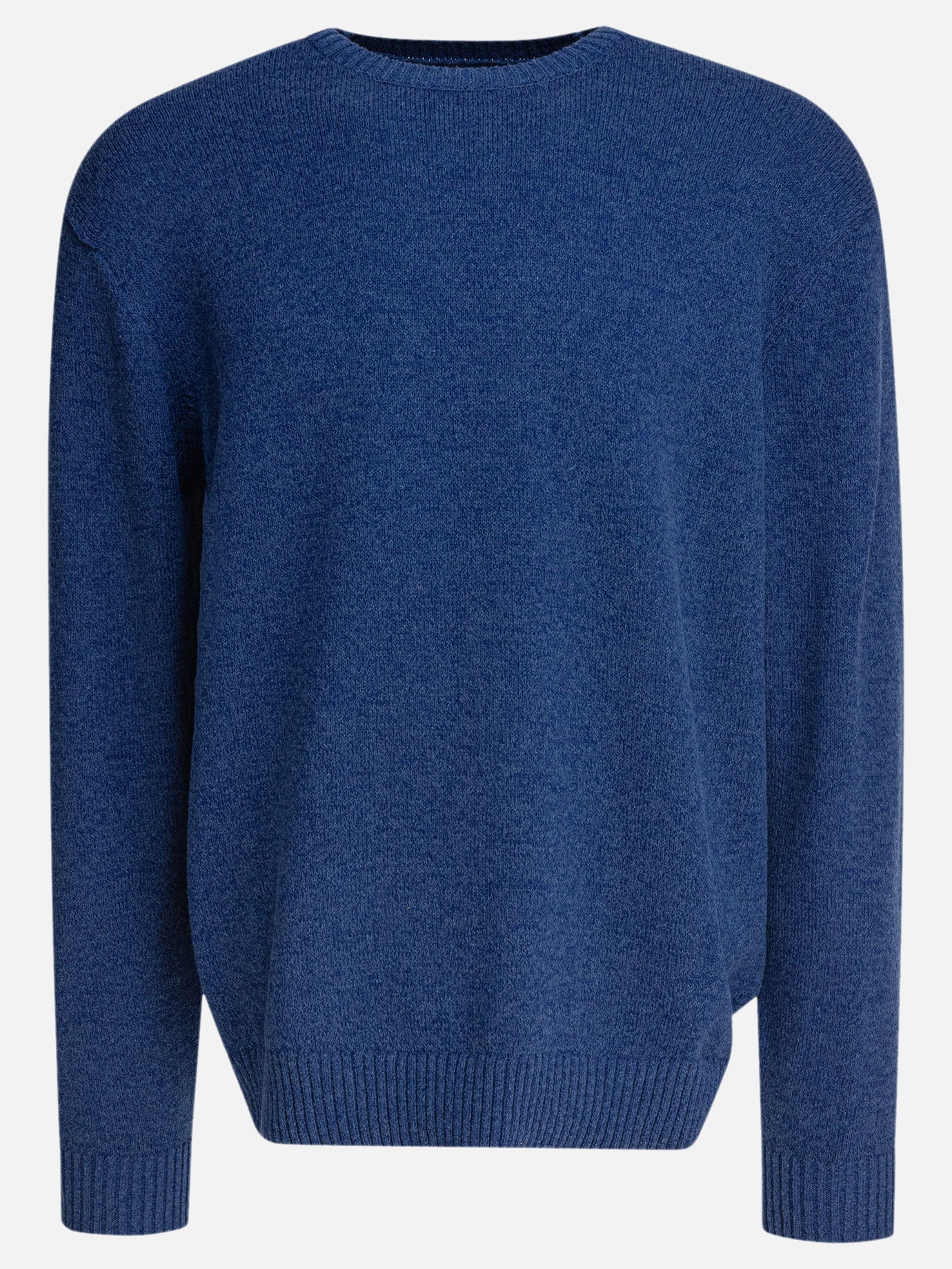 Maglioni girocollo Solid colour  Blu - Beams Plus Uomo | PDP | VIETTI Online Store | Zoom-Modal
