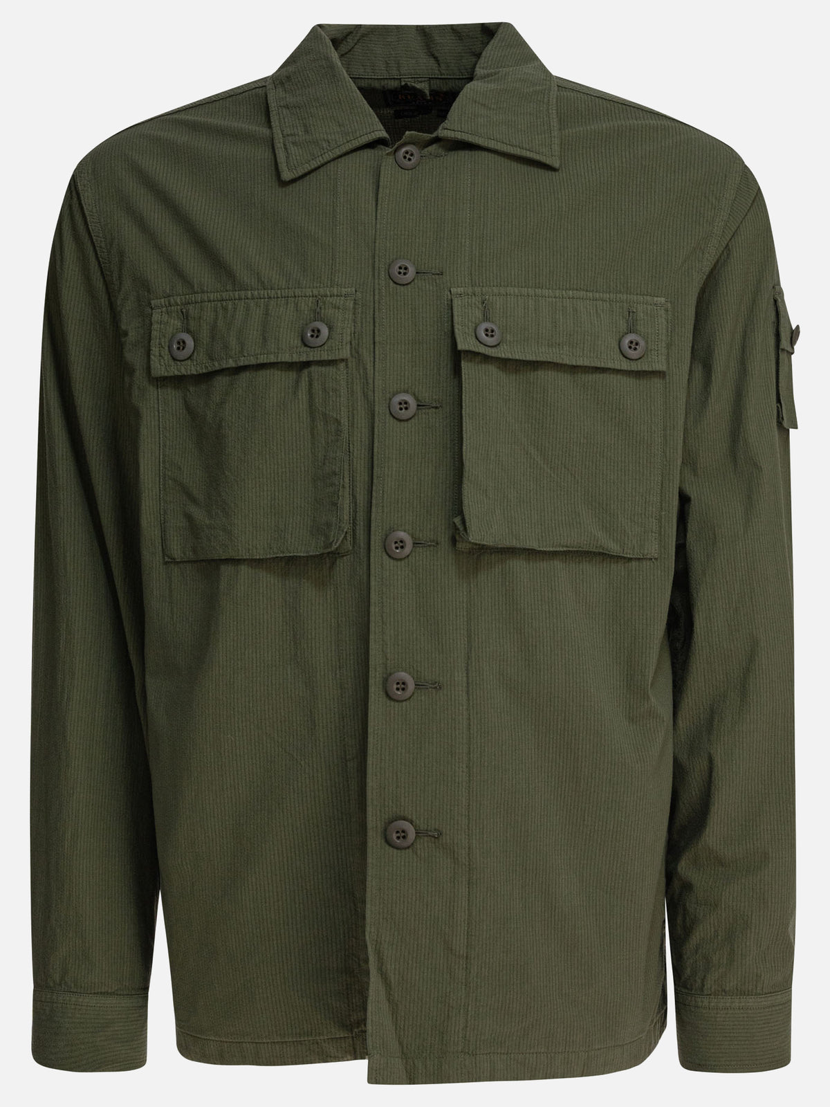 Beams Plus "MIL SHT-JAC" Overshirt Green