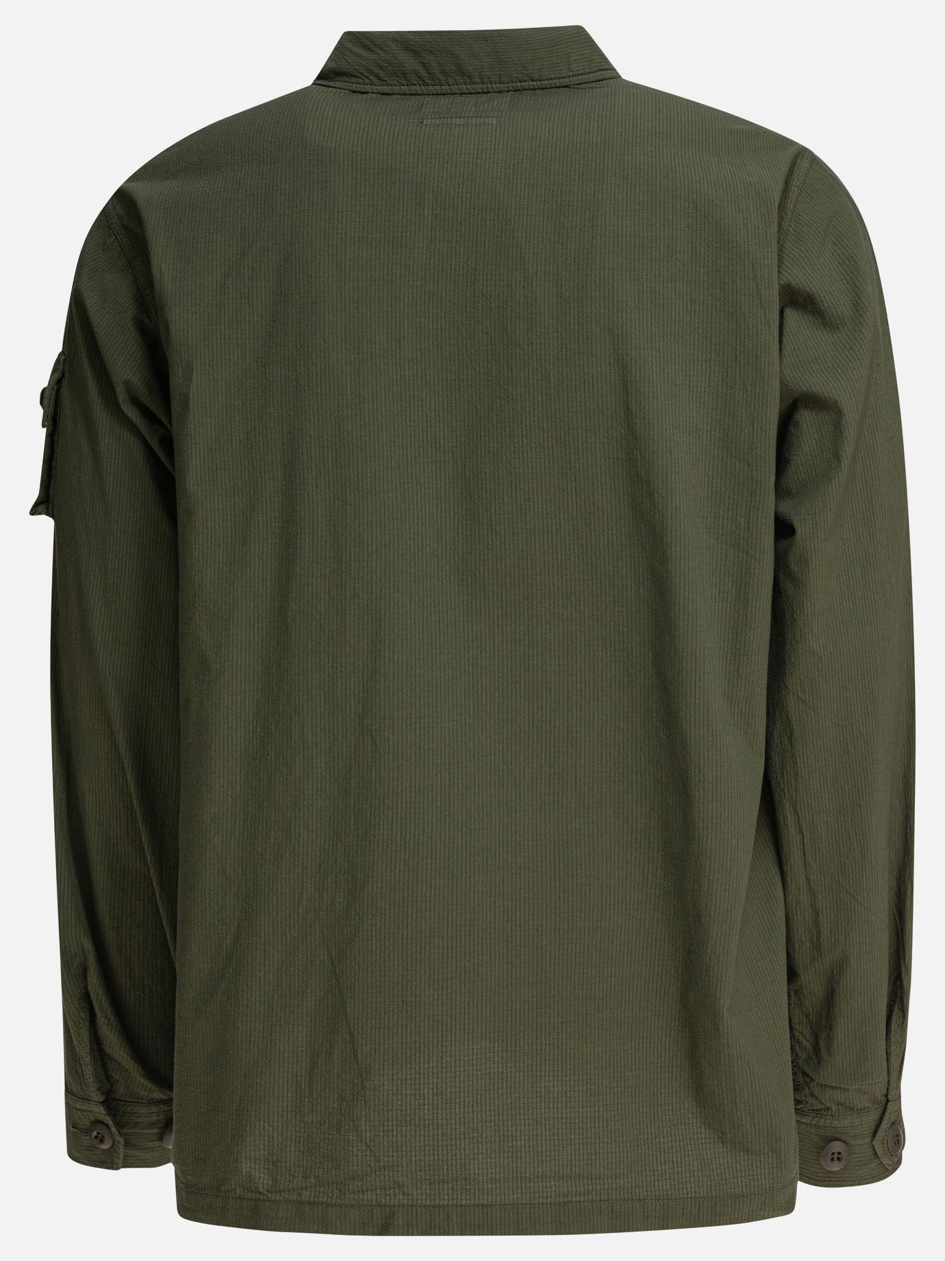 Giacche overshirt Solid colour  Verde - Beams Plus Uomo | PDP | VIETTI Online Store | Zoom-Modal_2
