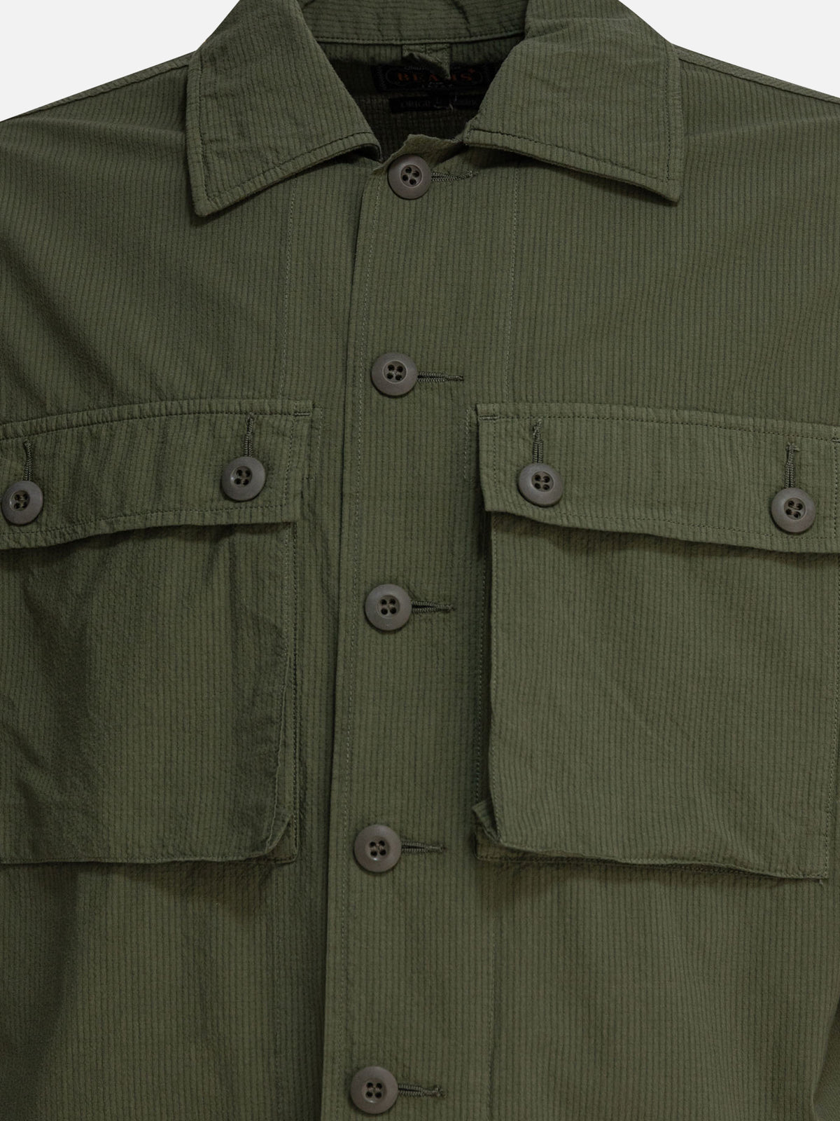 Beams Plus "MIL SHT-JAC" Overshirt Green
