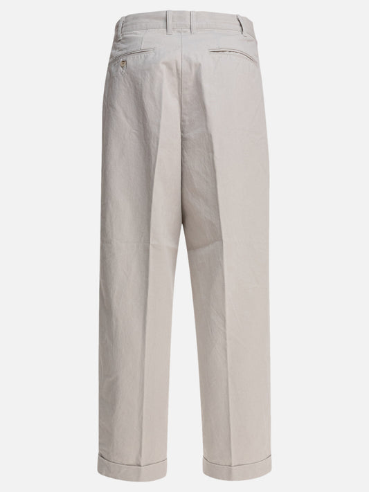 Beams Plus Baggy trousers 14317435_S Grey 2