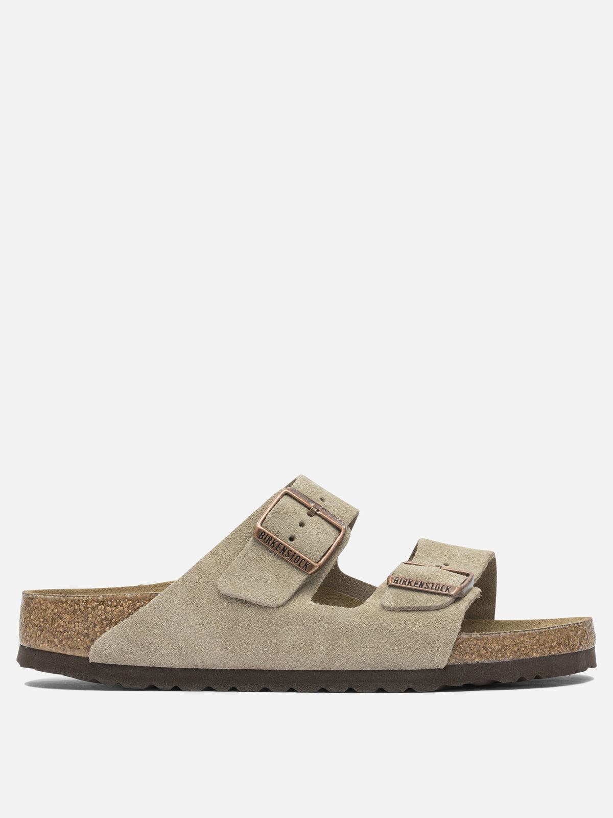 Birkenstock "Arizona" Low sandals Beige